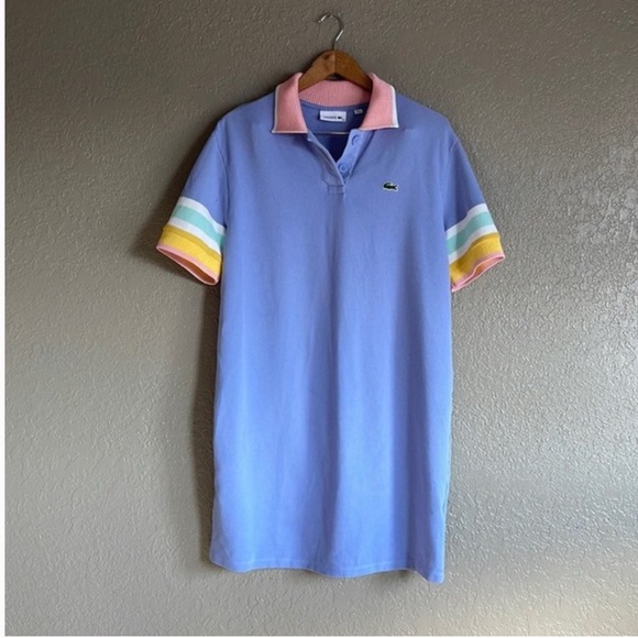 Lacoste Women's Lavender Polo Dress - Picture 2 of 7